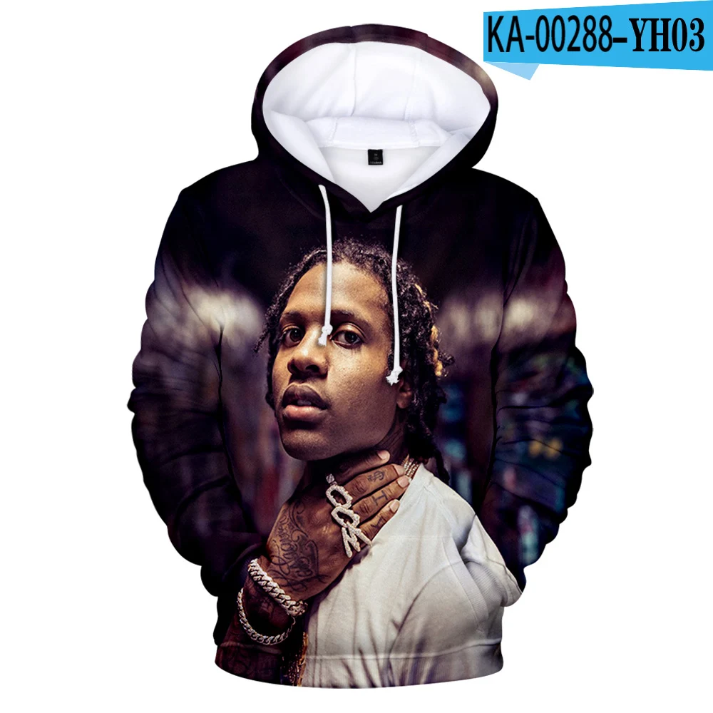 Hip Hop Popular Comfortable Rapper Lil Durk 3D print Hoodies Sweatshirts Men/Women Sweatshirt Adult/Child Casual Pullovers
Hip Hop Popular Comfortable Rapper Lil Durk 3D print Hoodies Sweatshirts Men/Women Sweatshirt Adult/Child Casual Pullovers