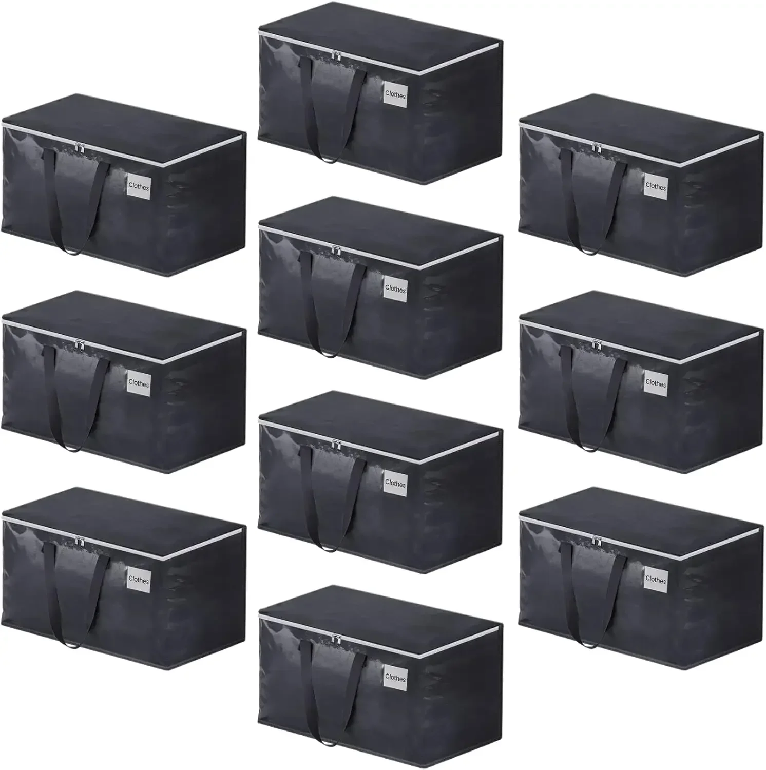 Moving Bags Heavy Duty with Strong Zippers and Handles Collapsible Moving Supplies, Storage Totes for Packing
Moving Bags Heavy Duty with Strong Zippers and Handles Collapsible Moving Supplies, Storage Totes for Packing