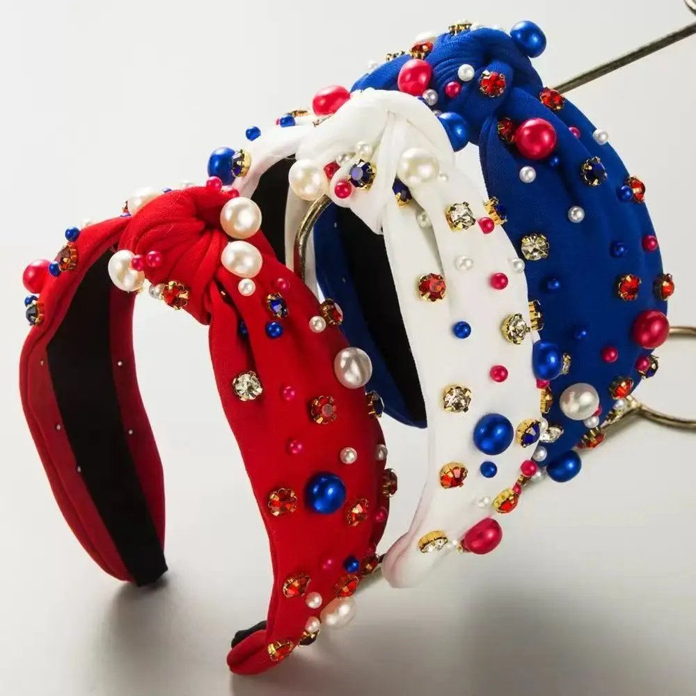 Wide Pearl-Studded Headband Knotted Elegant Hairband for Women Fashionable Hair-Pressing Accessory
Wide Pearl-Studded Headband Knotted Elegant Hairband for Women Fashionable Hair-Pressing Accessory