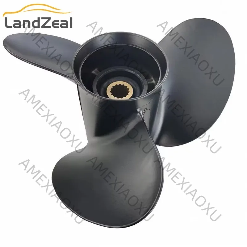 3R1W64516-0 Aluminum Outboard Propeller 7.8 X 8 Propeller 3 Blade 12 Spline Tooth for Tohatsu Nissan Mercury 4-6HP
3R1W64516-0 Aluminum Outboard Propeller 7.8 X 8 Propeller 3 Blade 12 Spline Tooth for Tohatsu Nissan Mercury 4-6HP