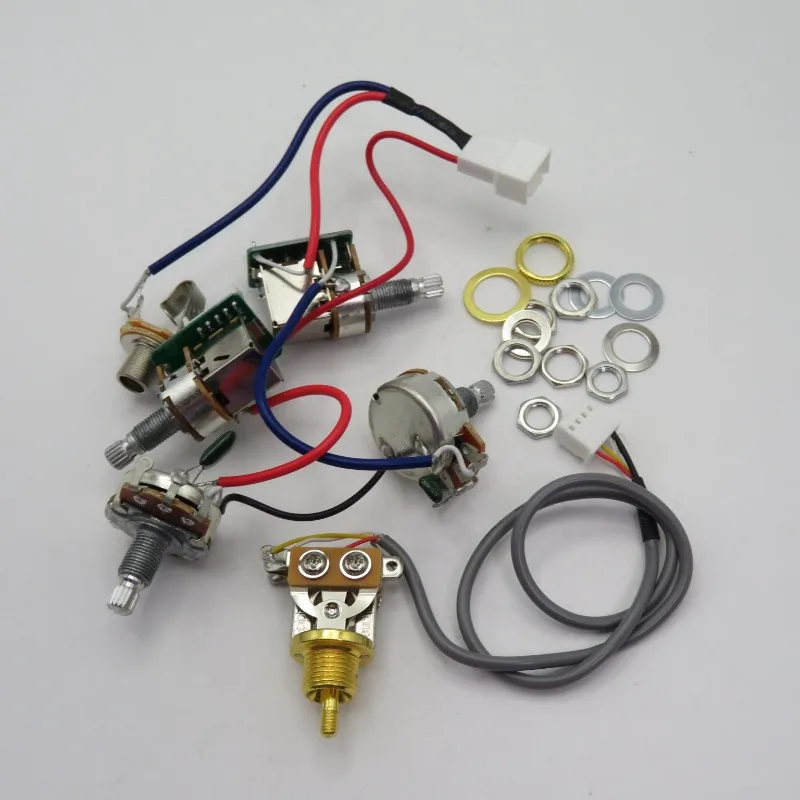 1 Set Epi Guitar Wiring Harness 2V2T Pull /Push POT Switch For SG LP Do/t
1 Set Epi Guitar Wiring Harness 2V2T Pull /Push POT Switch For SG LP Do/t