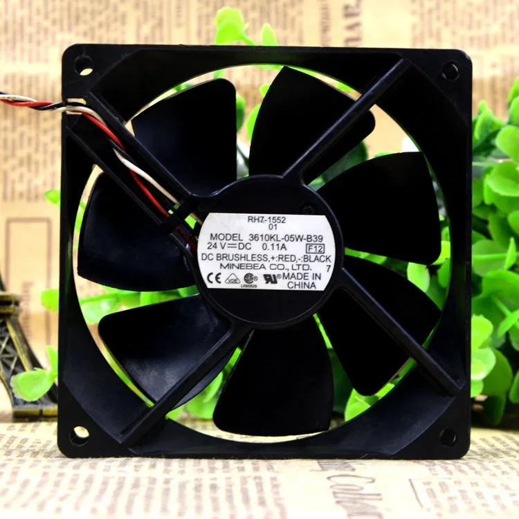 NMB9025 9cm 3610KL-05W-B39 24V 0.11A Three Inverter Industrial Fan
NMB9025 9cm 3610KL-05W-B39 24V 0.11A Three Inverter Industrial Fan