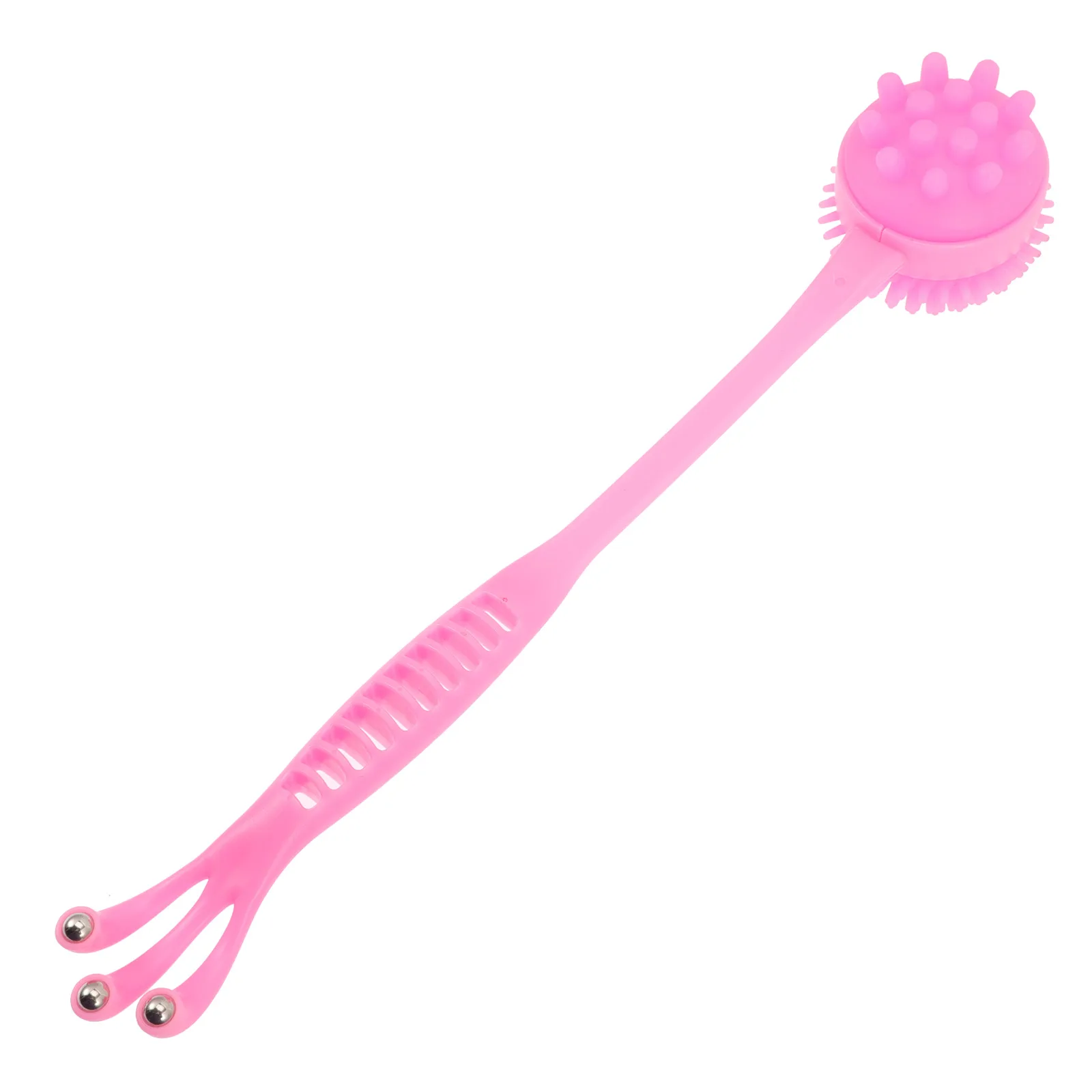 Silicone Massager Pink Economic Soft Bat for Back Acupressure Massage Pain Relief Portable Body Tool Shoulder Leg Arm Relaxation
Silicone Massager Pink Economic Soft Bat for Back Acupressure Massage Pain Relief Portable Body Tool Shoulder Leg Arm Relaxation