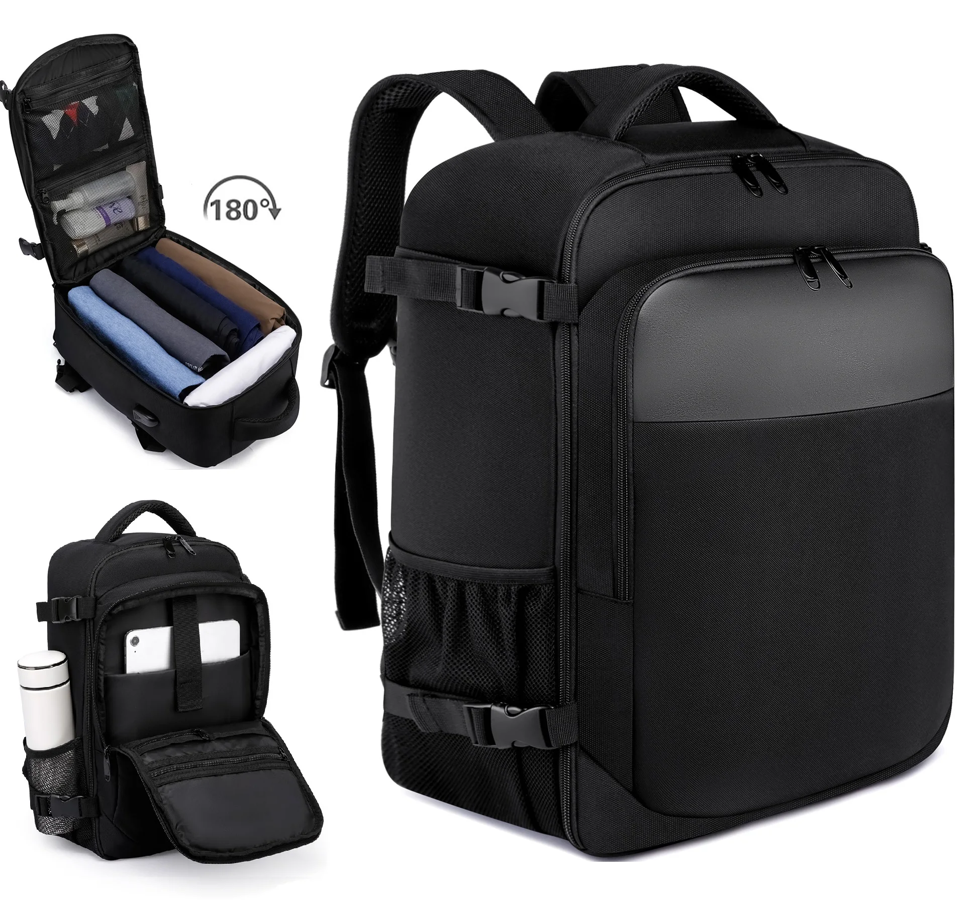 Travel Backpack Laptop Backpack Multi-functional Waterproof Large Capacity Cabin Bag With USB For Women And Men
Travel Backpack Laptop Backpack Multi-functional Waterproof Large Capacity Cabin Bag With USB For Women And Men