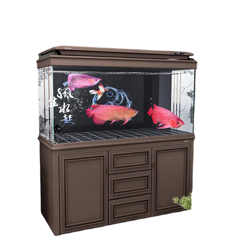 Yhl SUNSUN Fish Tank Large Living Room Super White Glass Aquarium Bottom Filter Dragon Fish Tank Change Water
Yhl SUNSUN Fish Tank Large Living Room Super White Glass Aquarium Bottom Filter Dragon Fish Tank Change Water