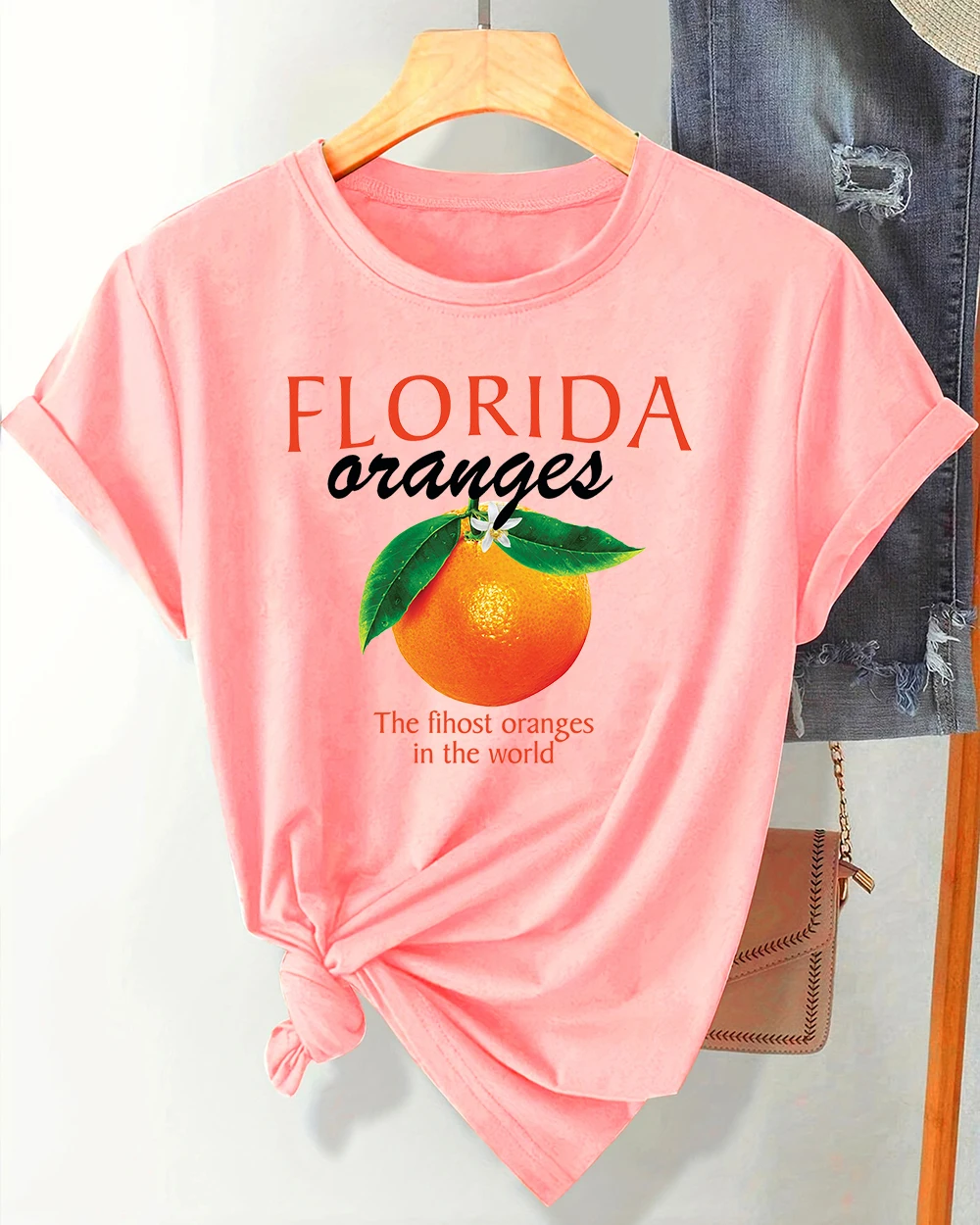 Florida Orange The Fihost Orange In The World Design Basics T-Shirt Female Summer New T Shirts Slim Top Women Soft Hip Hop Tee
Florida Orange The Fihost Orange In The World Design Basics T-Shirt Female Summer New T Shirts Slim Top Women Soft Hip Hop Tee