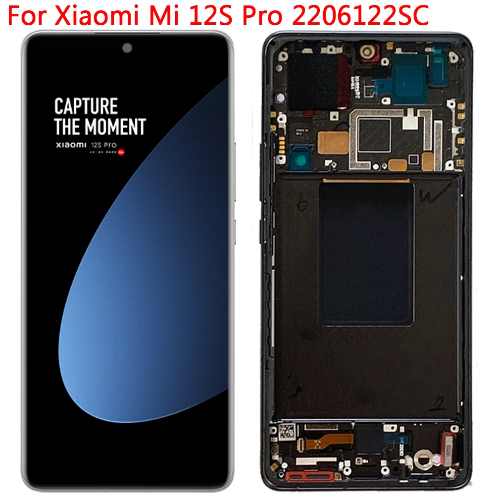 Оригинальный ЖК-экран 6,73 "Mi 12S Pro для Xiaomi Mi 12s Pro 2206122SC, ЖК-дисплей, сенсорный экран с рамкой, запасные части
Оригинальный ЖК-экран 6,73 "Mi 12S Pro для Xiaomi Mi 12s Pro 2206122SC, ЖК-дисплей, сенсорный экран с рамкой, запасные части