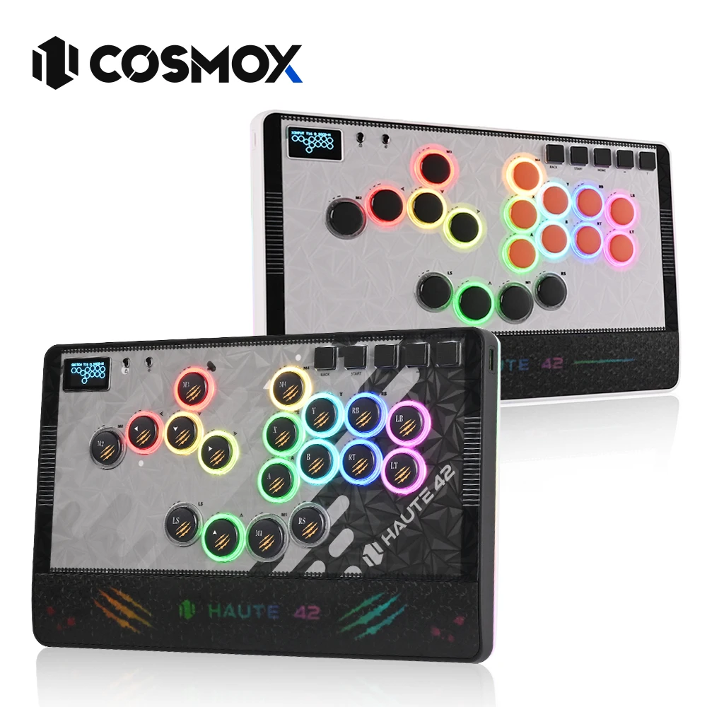 Haute42-COSMOX C-AT Magnetic Leverless Controller For PC/PS4/PS5/Xbox/Steam Switch DIY Sticker Adjustable Travel Joystick Hitbox
Haute42-COSMOX C-AT Magnetic Leverless Controller For PC/PS4/PS5/Xbox/Steam Switch DIY Sticker Adjustable Travel Joystick Hitbox