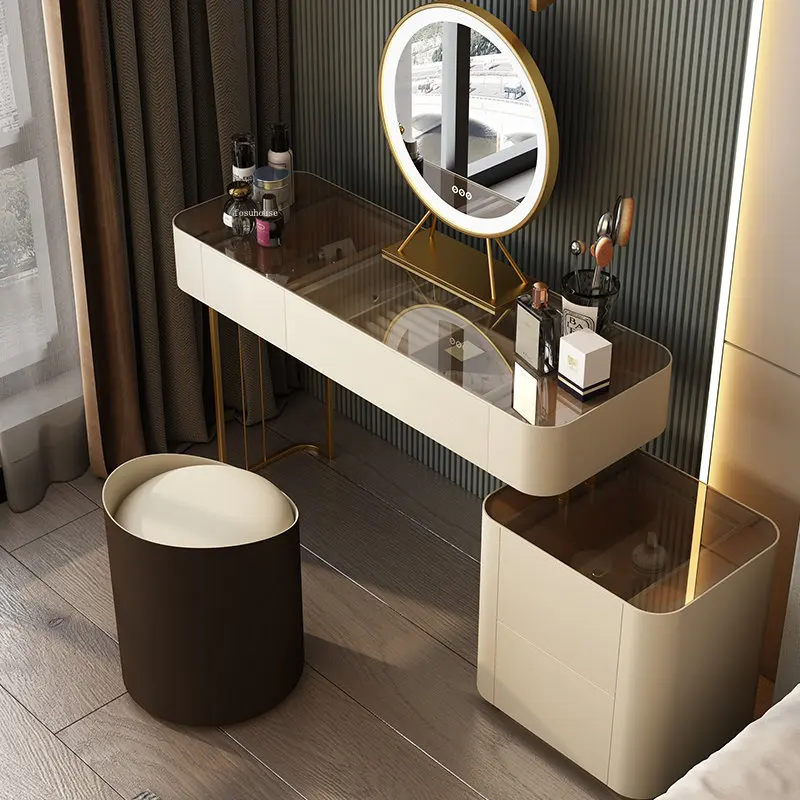 Bedroom Villa Solid Wood Makeup Dresser Modern Minimalist Small Drawer Dressing Table Hotel Furniture Vanity Desk
Bedroom Villa Solid Wood Makeup Dresser Modern Minimalist Small Drawer Dressing Table Hotel Furniture Vanity Desk