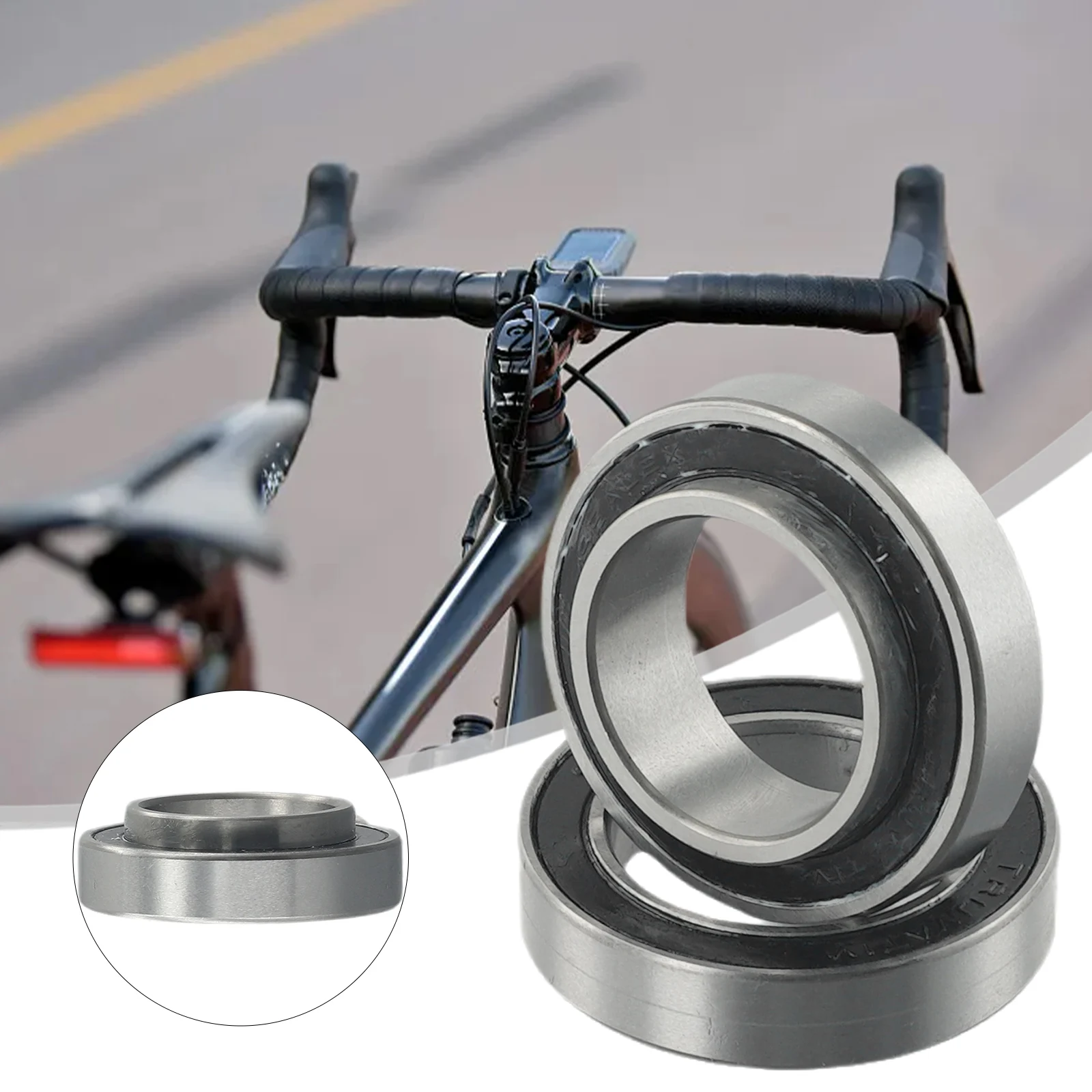 For SRAM GXPs Compatible Bike Bottom Bracket Bearings Set 2 Pcs MR22237 & MR2437H8-2RS Steel Bearings Front & Rear Hub Upgrade
For SRAM GXPs Compatible Bike Bottom Bracket Bearings Set 2 Pcs MR22237 & MR2437H8-2RS Steel Bearings Front & Rear Hub Upgrade