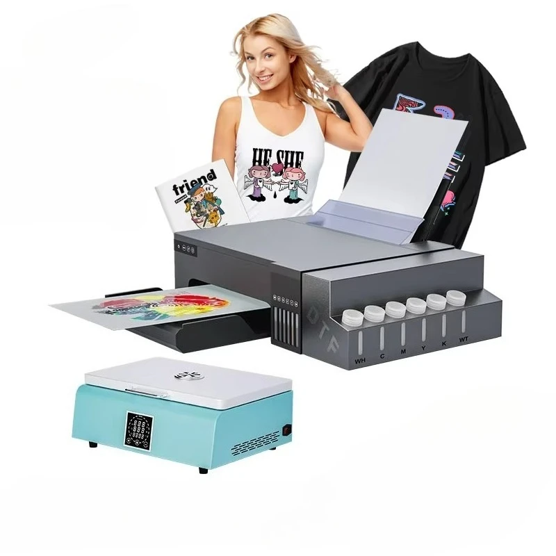 A4 inkjet t-shirt thermal transfer printing machine A4 DTF printer new L8050
A4 inkjet t-shirt thermal transfer printing machine A4 DTF printer new L8050