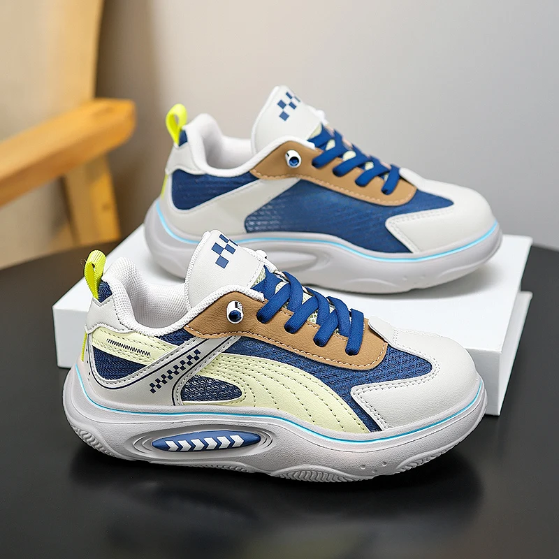 Trendy Kids Daily Sneakers Hook Loop Easy Wear Non Slip Rubber Sole Lightweight All Match Outdoor Leisure Shoes
Trendy Kids Daily Sneakers Hook Loop Easy Wear Non Slip Rubber Sole Lightweight All Match Outdoor Leisure Shoes