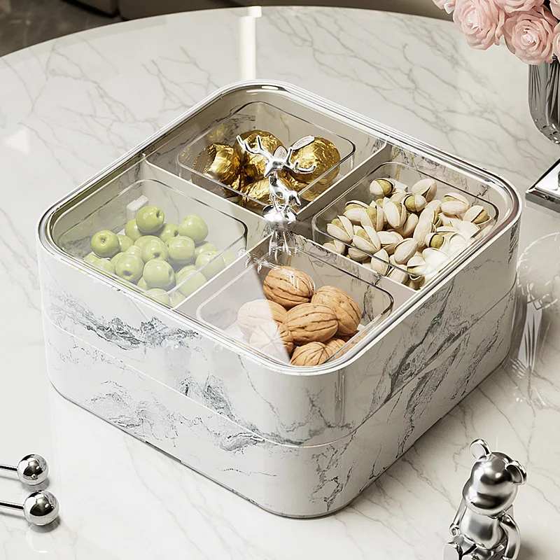 Suitable for Imitation marble lucky deer candy box ins wind living room melon seeds coffee table dried fruit box with lid nut sn
Suitable for Imitation marble lucky deer candy box ins wind living room melon seeds coffee table dried fruit box with lid nut sn