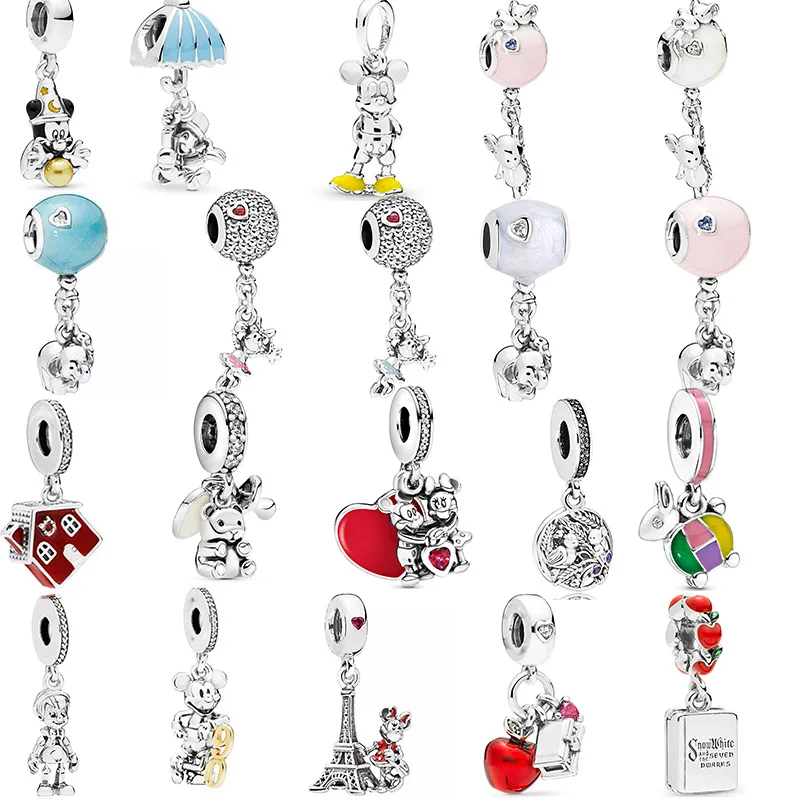Disney Mickey Mouse Minnie Pendant Cartoon Charm Bead Pendant Alloy Fit DIY Women Girls Bracelet Necklace Jewelry Accessories
Disney Mickey Mouse Minnie Pendant Cartoon Charm Bead Pendant Alloy Fit DIY Women Girls Bracelet Necklace Jewelry Accessories