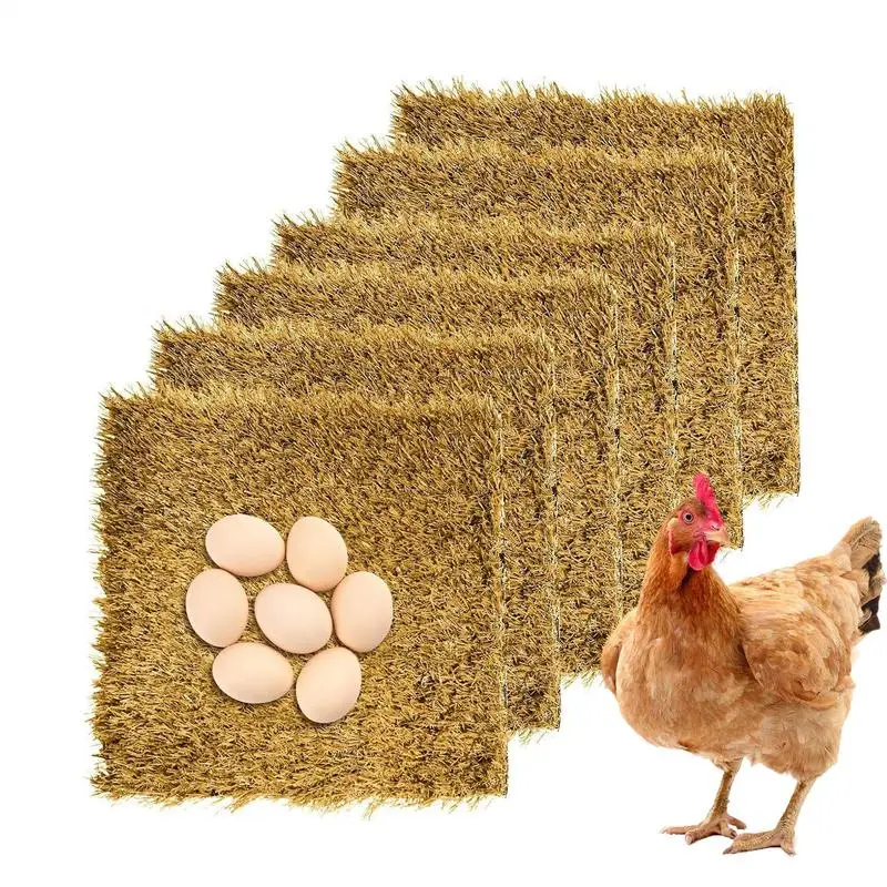 Nesting Box Pads 6 Pieces Washable Reusable Chicken Bedding Artificial Poultry Accessories For Farm Outdoor Indoor Homestead
Nesting Box Pads 6 Pieces Washable Reusable Chicken Bedding Artificial Poultry Accessories For Farm Outdoor Indoor Homestead