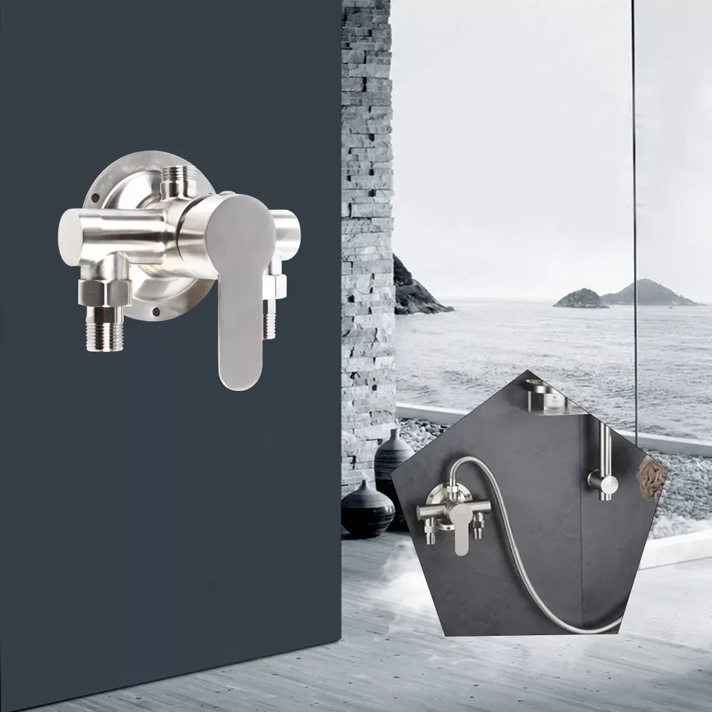 Wall Mount Shower Faucet Control Valve Bath Mixer Bathroom Water Tap Hot & Cold Shower Valve
Wall Mount Shower Faucet Control Valve Bath Mixer Bathroom Water Tap Hot & Cold Shower Valve