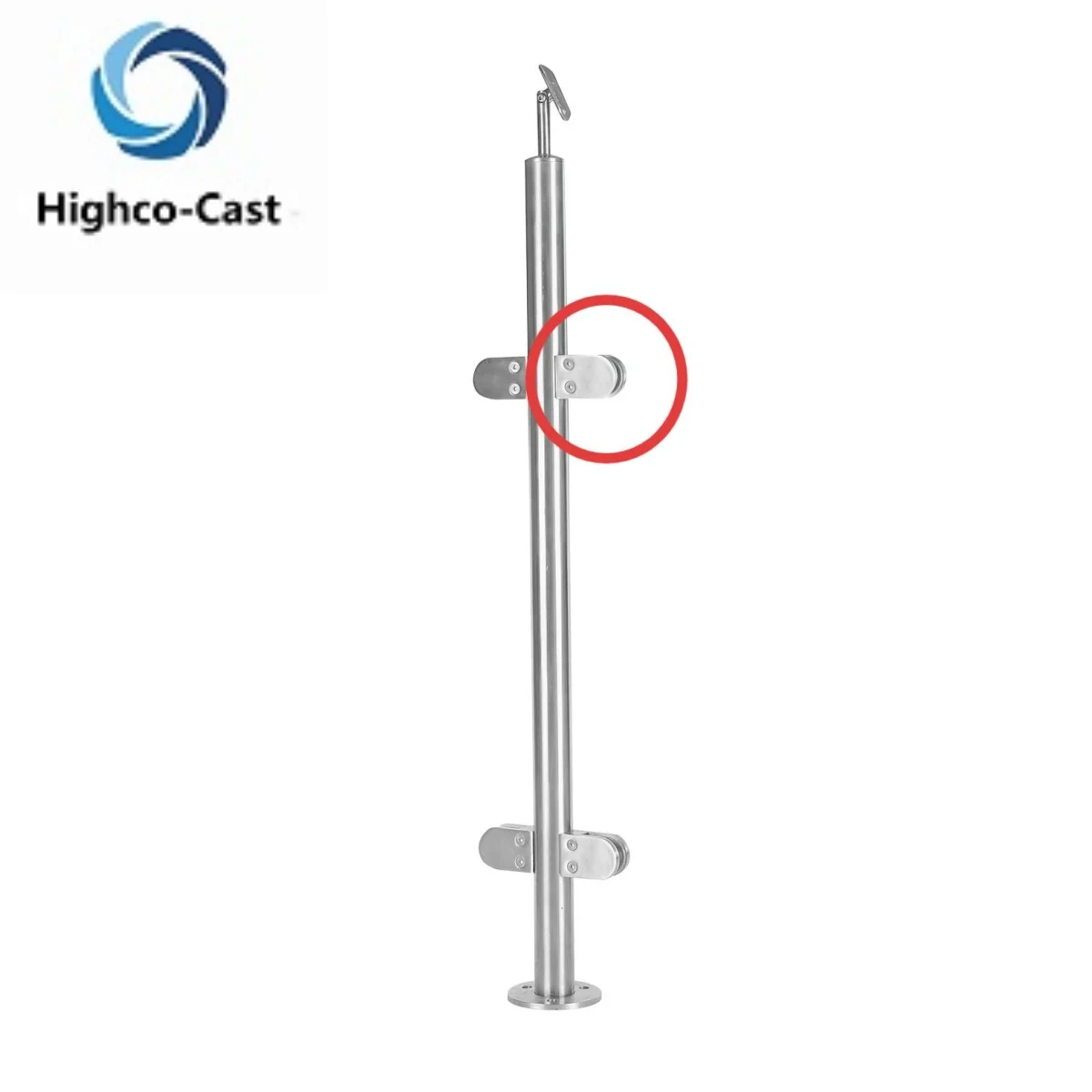 304 Stainless Steel Glass Clamp D-Shape Glass Holder Bracket for Balustrade Balcony Staircase Railing 8-12mm
304 Stainless Steel Glass Clamp D-Shape Glass Holder Bracket for Balustrade Balcony Staircase Railing 8-12mm