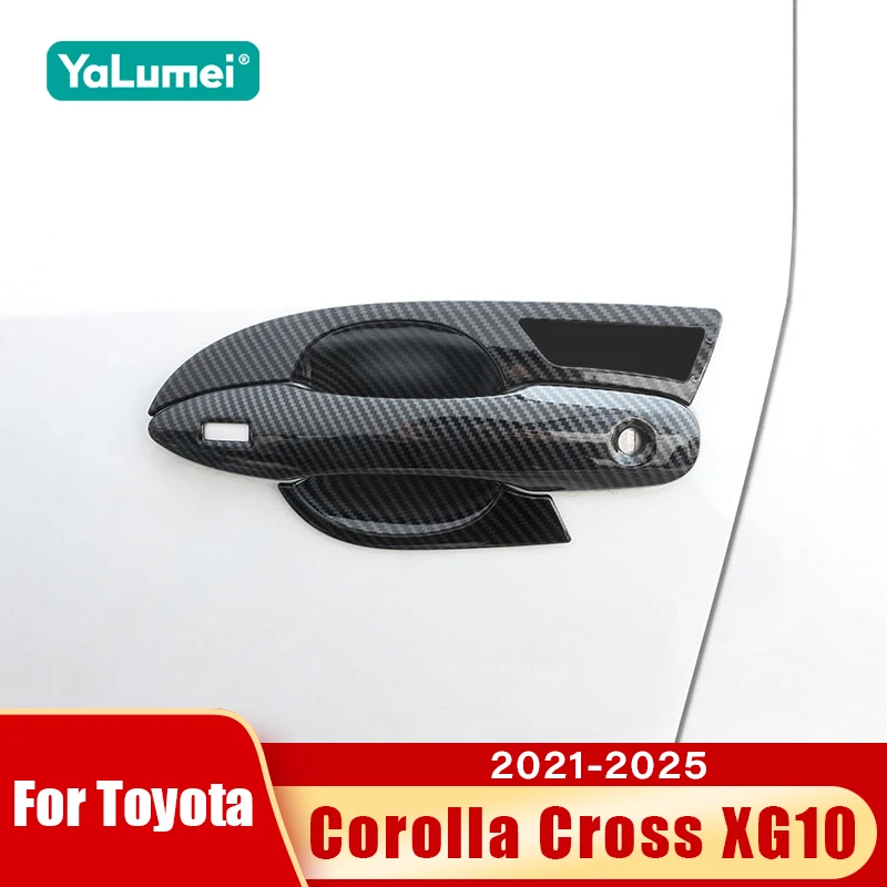 Для Toyota Corolla Cross XG10 2021 2022 2023 2024 2025 гибридная дверная ручка автомобиля, крышка чаши, защитные украшения, аксессуары
Для Toyota Corolla Cross XG10 2021 2022 2023 2024 2025 гибридная дверная ручка автомобиля, крышка чаши, защитные украшения, аксессуары