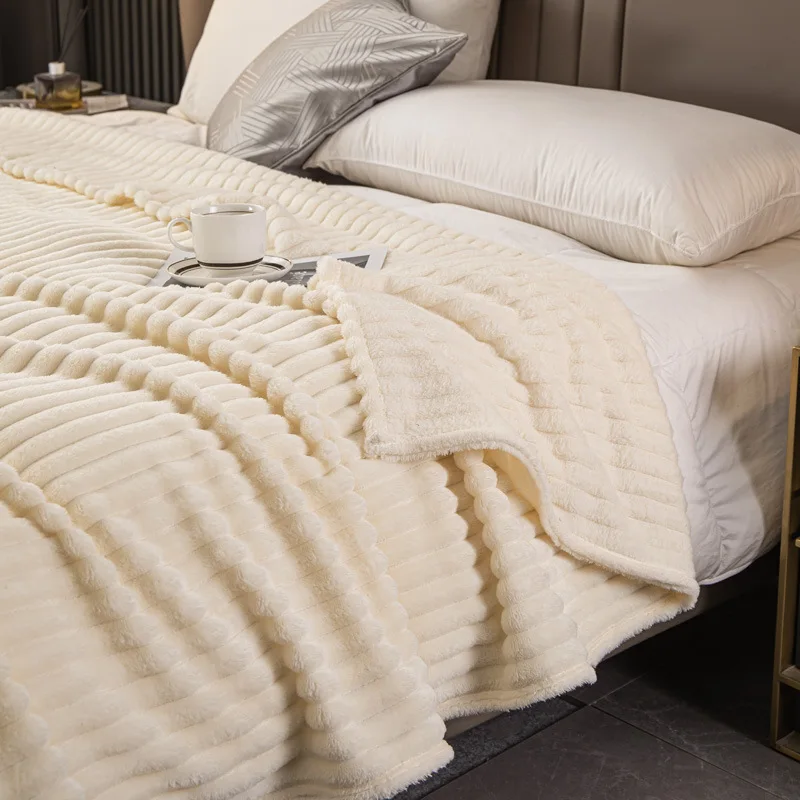 Winter Thickened Warm Plush Blanket for Bed Home Textiles Solid Color Double Queen Throw Blanket Bed Sheet Luxury Bed Linens
Winter Thickened Warm Plush Blanket for Bed Home Textiles Solid Color Double Queen Throw Blanket Bed Sheet Luxury Bed Linens