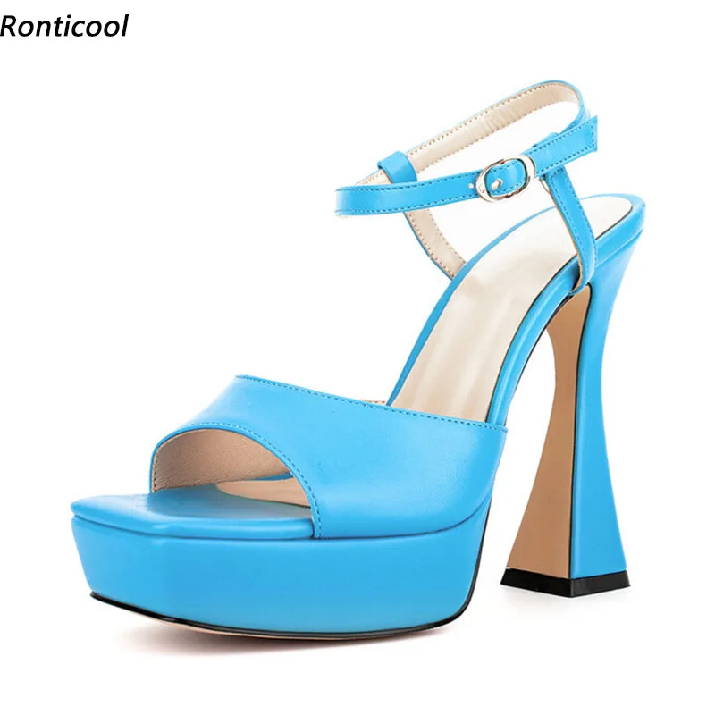Ronticool/женские босоножки на платформе с ремешком на щиколотке, на массивном каблуке с квадратным носком, довольно небесно-голубая фуксия, вечерние туфли, женские размеры США 5-9,5
Ronticool/женские босоножки на платформе с ремешком на щиколотке, на массивном каблуке с квадратным носком, довольно небесно-голубая фуксия, вечерние туфли, женские размеры США 5-9,5