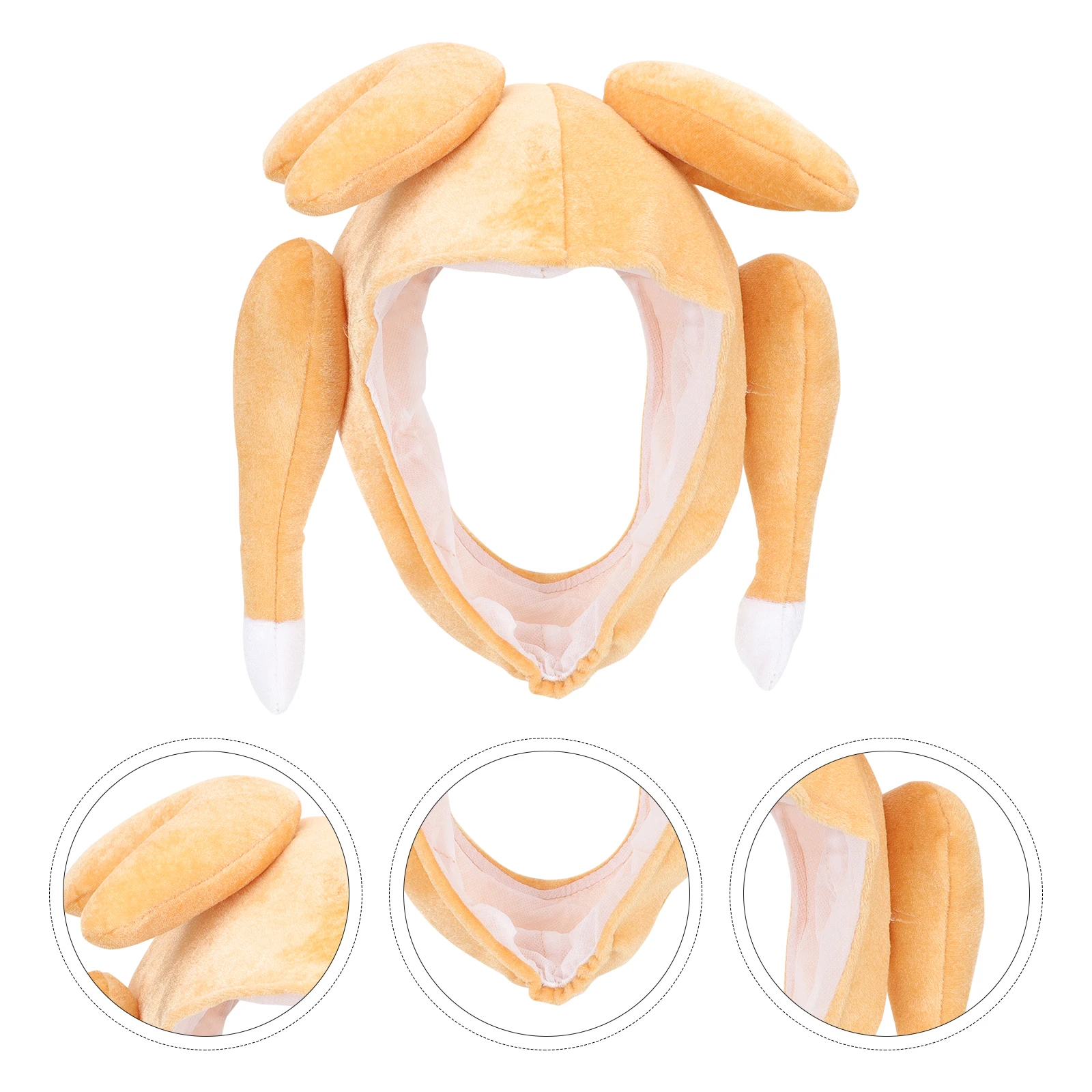 Halloween Turkey Hat Drumstick Design Party Photo Prop Cosplay Accessory Comfortable Soft Party Hat For Carnival Role Play
Halloween Turkey Hat Drumstick Design Party Photo Prop Cosplay Accessory Comfortable Soft Party Hat For Carnival Role Play