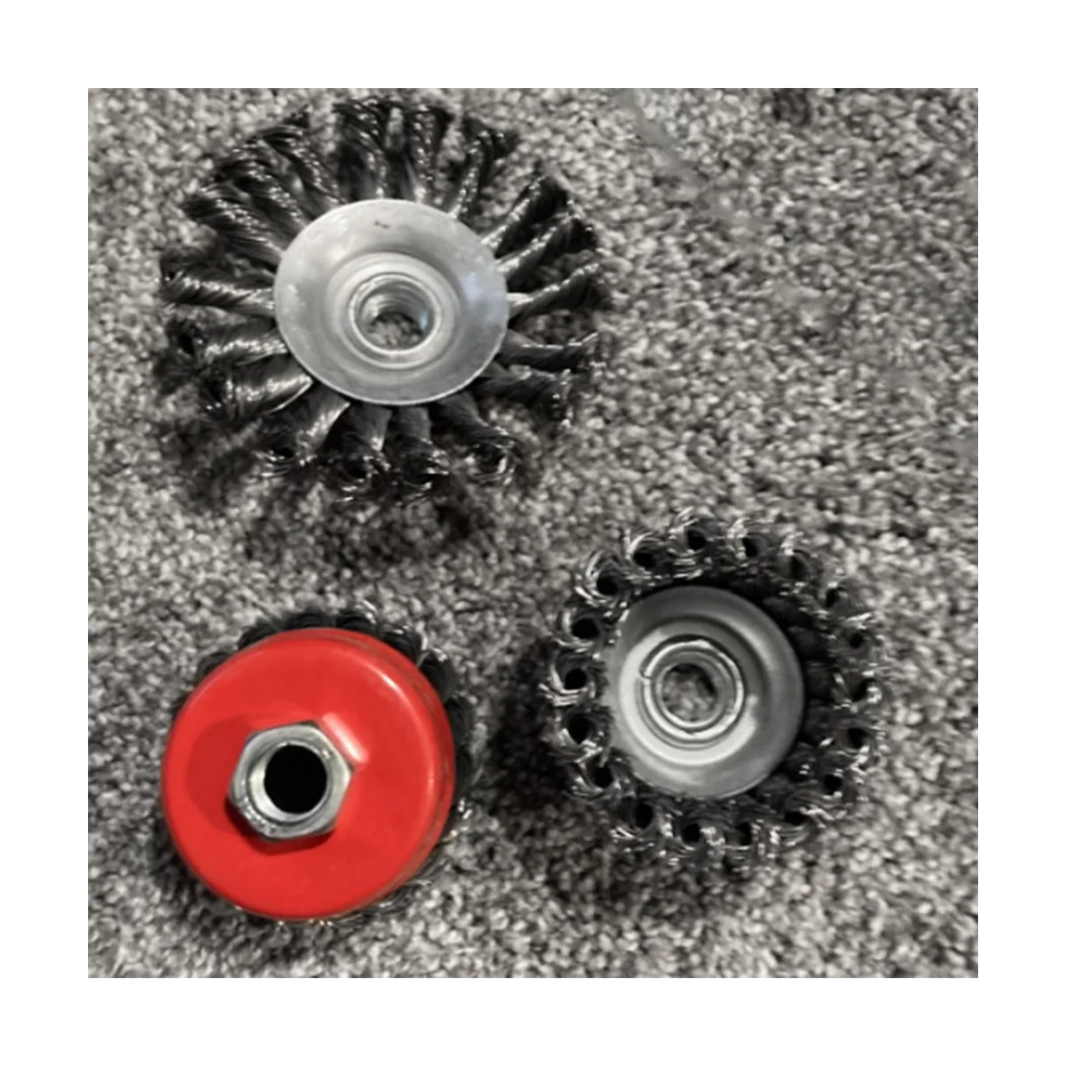 ABIS-4 Inch Wire Wheel Cup Brush Set for Grinder, 3Pc Wire Wheels for 4 1/2 Angle Grinder for Heavy Cleaning Rust Stripping
ABIS-4 Inch Wire Wheel Cup Brush Set for Grinder, 3Pc Wire Wheels for 4 1/2 Angle Grinder for Heavy Cleaning Rust Stripping