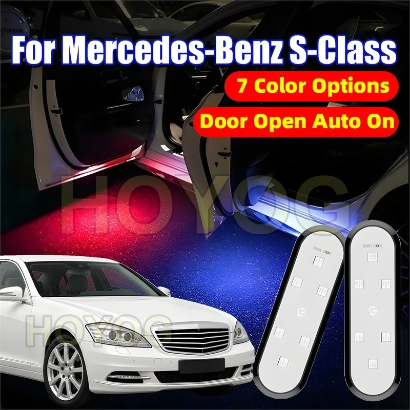 Fit for Mercedes-Benz S-Class 2010-2013 USB Rechargeable LED Car Door Courtesy Light for Safer Entry and Exit
Fit for Mercedes-Benz S-Class 2010-2013 USB Rechargeable LED Car Door Courtesy Light for Safer Entry and Exit