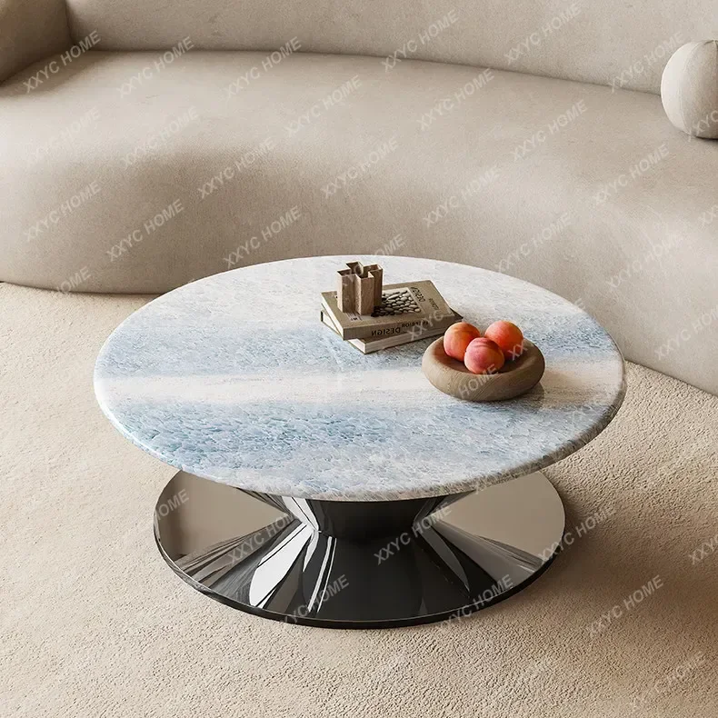 Wabi Sand Wind New Microcrystalline Stone Coffee Table Light Luxury Natural Marble Blue Crystal Living Room Tea Table
Wabi Sand Wind New Microcrystalline Stone Coffee Table Light Luxury Natural Marble Blue Crystal Living Room Tea Table