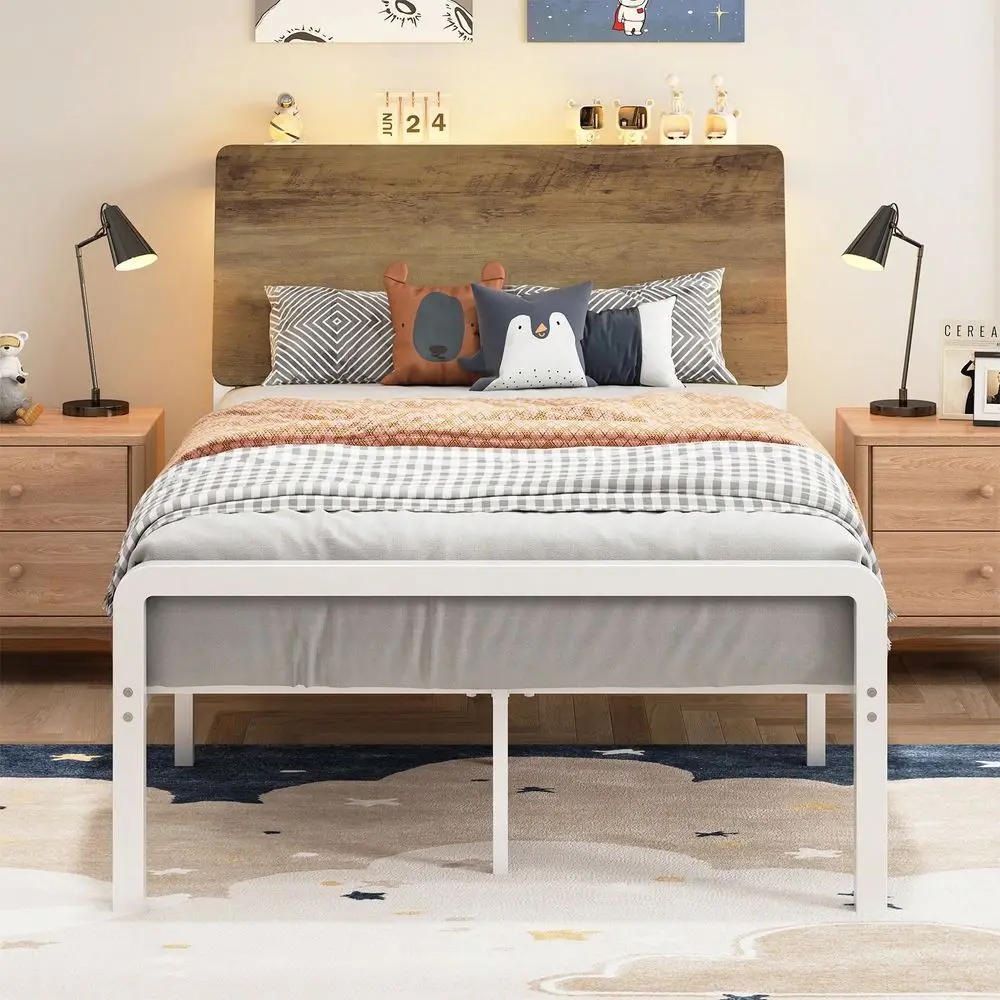 Size Bed Frame With Storage Headboard, Metal Platform Bed Frame With LED Lights, Heavy Duty Metal Slats, No Box Spring Needed,
Size Bed Frame With Storage Headboard, Metal Platform Bed Frame With LED Lights, Heavy Duty Metal Slats, No Box Spring Needed,