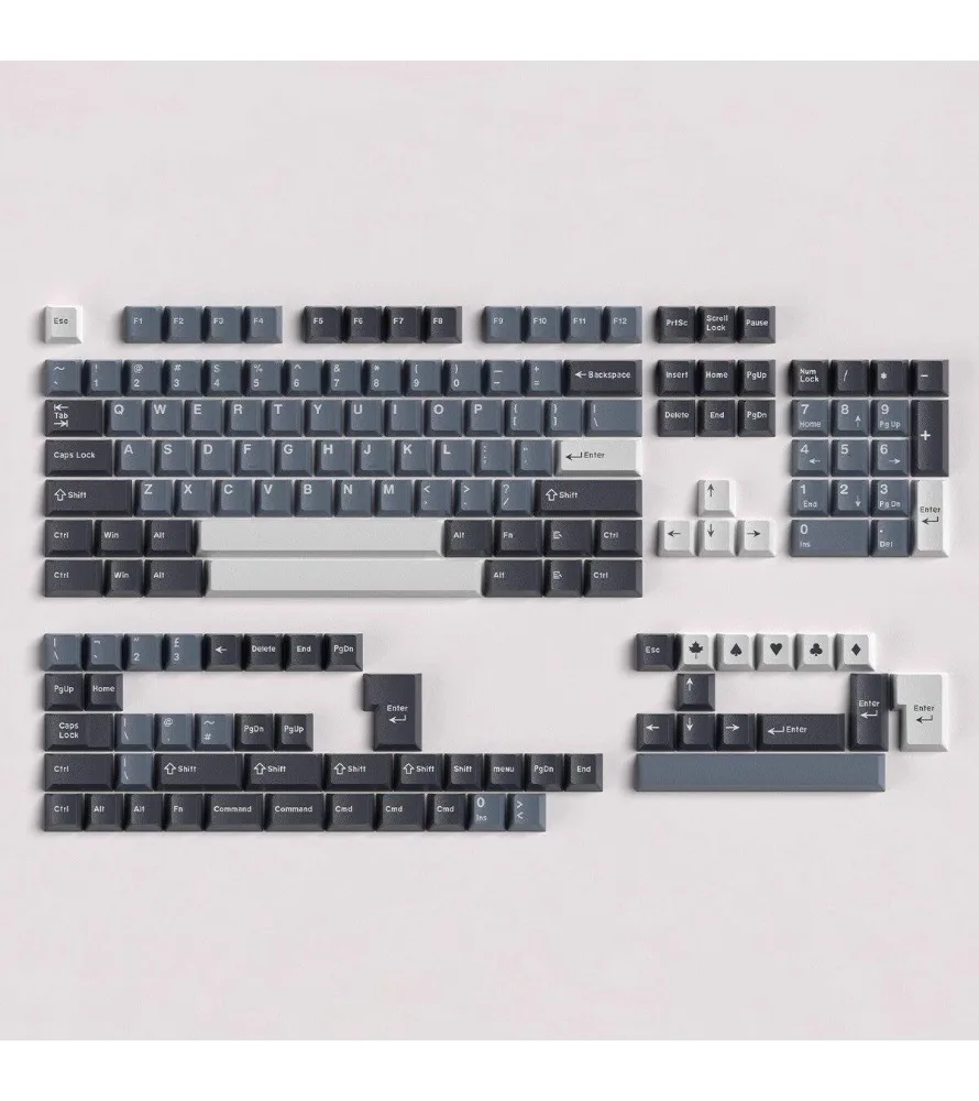 Original height 163 keys ABS material cross shaft wooting60 rain 75A98 keycap two colors
Original height 163 keys ABS material cross shaft wooting60 rain 75A98 keycap two colors
