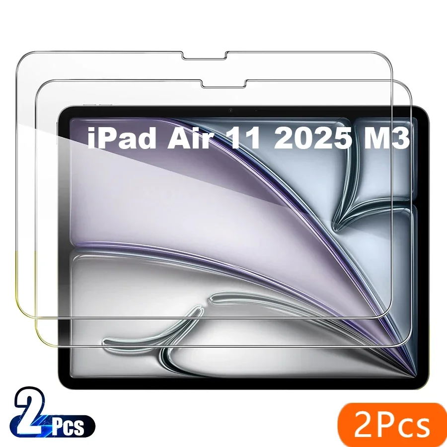 2 шт. для iPad Air 11 2025 M3 Защитная пленка из закаленного стекла A3355 A3356 11-дюймовый планшет с защитой от царапин HD прозрачная защитная пленка
2 шт. для iPad Air 11 2025 M3 Защитная пленка из закаленного стекла A3355 A3356 11-дюймовый планшет с защитой от царапин HD прозрачная защитная пленка