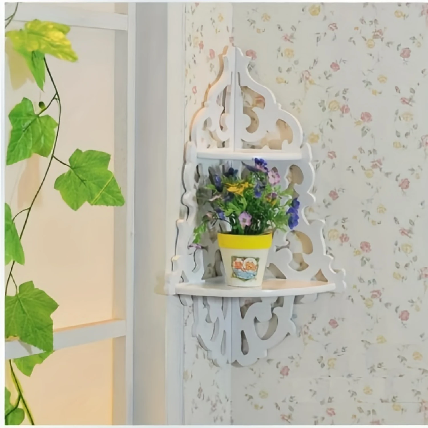 Corner Shelf Wall Hanging Rack for Bedroom, Living Room, Kitchen, Bathroom Supplies
Corner Shelf Wall Hanging Rack for Bedroom, Living Room, Kitchen, Bathroom Supplies