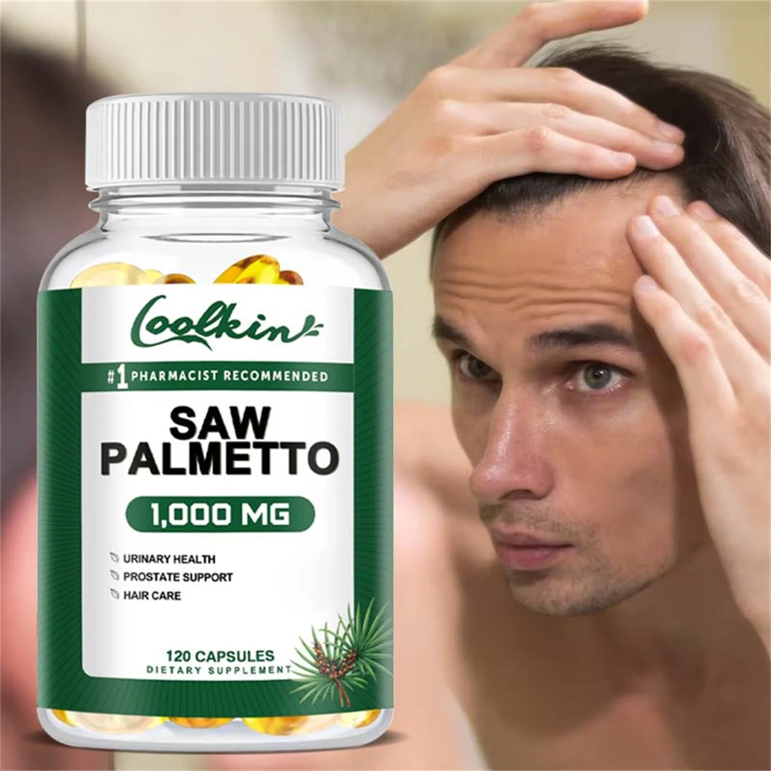 Saw Palmetto — способствует росту волос, предотвращает выпадение волос, уменьшает облысение, поддерживает частоту здорового мочеиспускания.
Saw Palmetto — способствует росту волос, предотвращает выпадение волос, уменьшает облысение, поддерживает частоту здорового мочеиспускания.