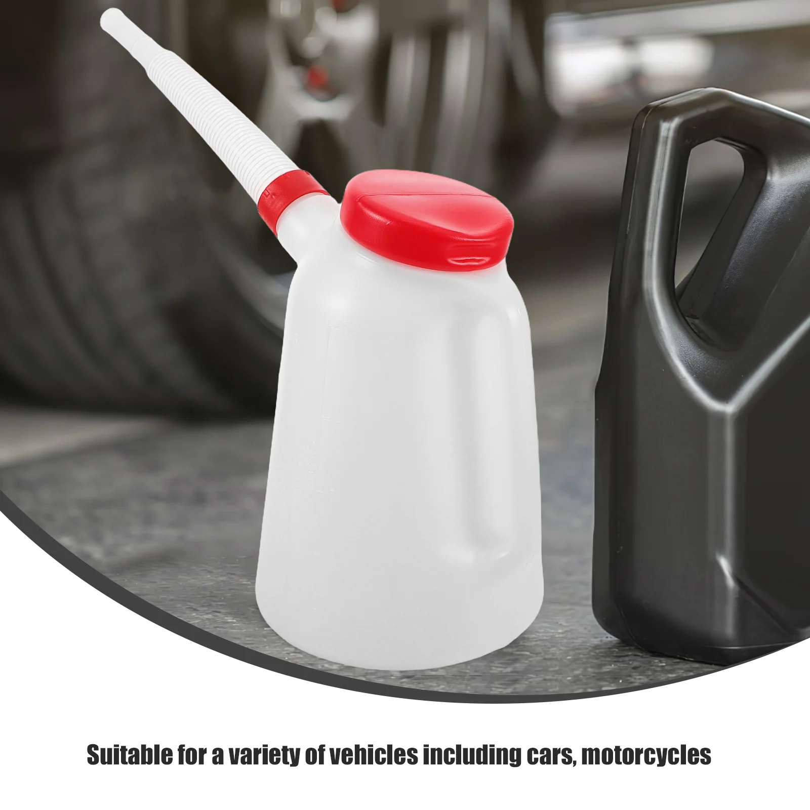 Oil Jug 5l Oil Measuring Dispenser Container With Long Spout And Red Lid Plastic Scale Oil Refueling Injector Oil Container For
Oil Jug 5l Oil Measuring Dispenser Container With Long Spout And Red Lid Plastic Scale Oil Refueling Injector Oil Container For