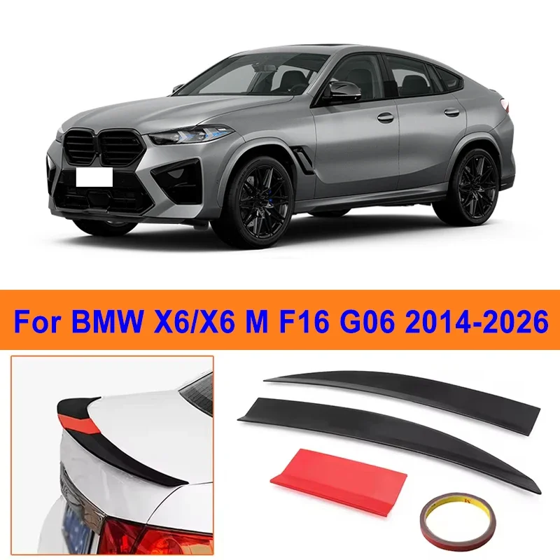 For BMW X6 X6 M F16 G06 2014-2026 3-Section ABS Rear Trunk Spoiler 115-125cm Adjustable Sports Decor Top Wing Car Exterior Parts
For BMW X6 X6 M F16 G06 2014-2026 3-Section ABS Rear Trunk Spoiler 115-125cm Adjustable Sports Decor Top Wing Car Exterior Parts