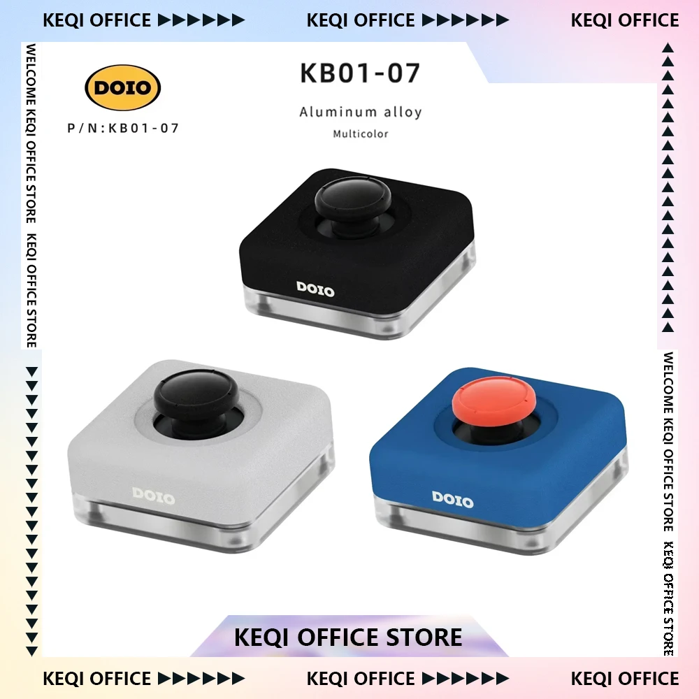 DOIO KB01-07 Aluminum Alloy Computer Boot Key Multi-color Power Rocker Switch Indicator Lamp Accessory Custom Office Gamer Gifts
DOIO KB01-07 Aluminum Alloy Computer Boot Key Multi-color Power Rocker Switch Indicator Lamp Accessory Custom Office Gamer Gifts
