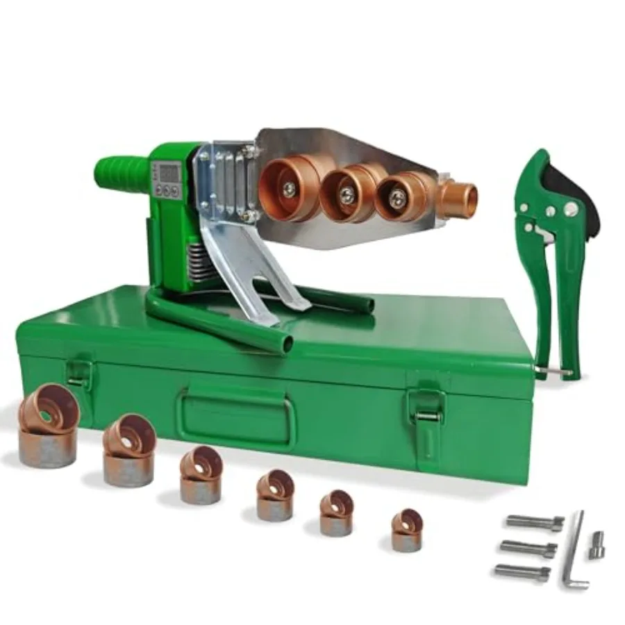 【Spot goods】Plastic Water Pipe Welder for PP PP-R PE PP-C - Poly Pipe Fusion Machine - PVC Pipe Heater - 110V Pipe Welding Equi
【Spot goods】Plastic Water Pipe Welder for PP PP-R PE PP-C - Poly Pipe Fusion Machine - PVC Pipe Heater - 110V Pipe Welding Equi