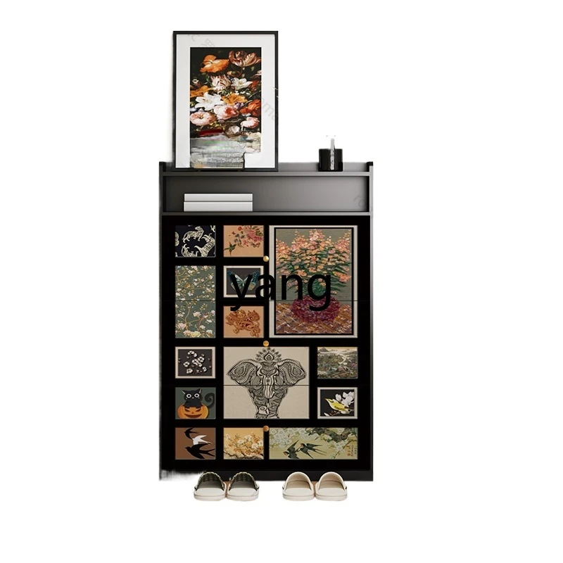 LTT solid wood ultra-thin shoe cabinet entrance integrated household interior decoration storage side cabinet
LTT solid wood ultra-thin shoe cabinet entrance integrated household interior decoration storage side cabinet