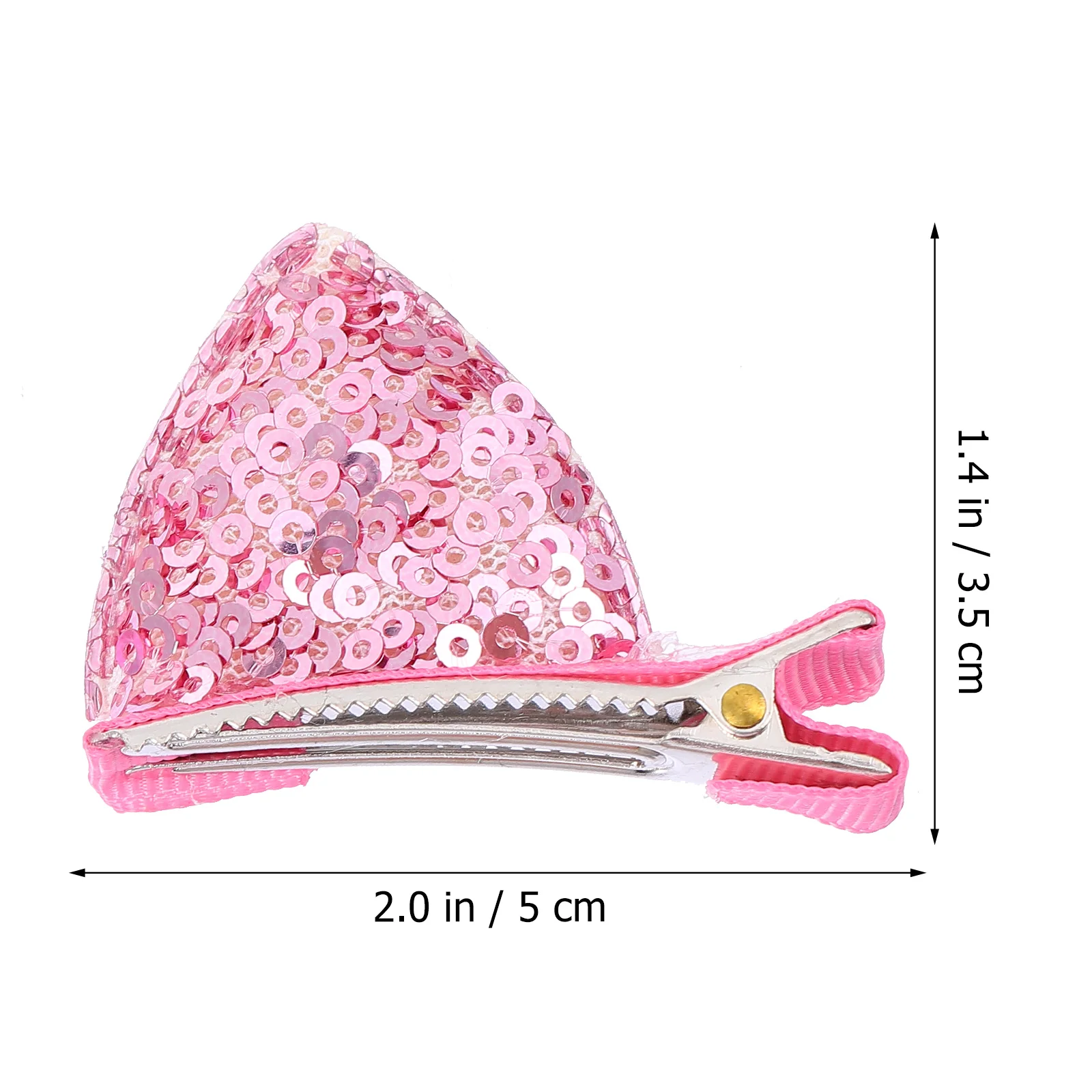 8 Pcs Sequins Cat Ear Hair Clips Shiny Comfortable Safe Party Cosplay Accessories for Women Girls 4 Pairs Random Color
8 Pcs Sequins Cat Ear Hair Clips Shiny Comfortable Safe Party Cosplay Accessories for Women Girls 4 Pairs Random Color