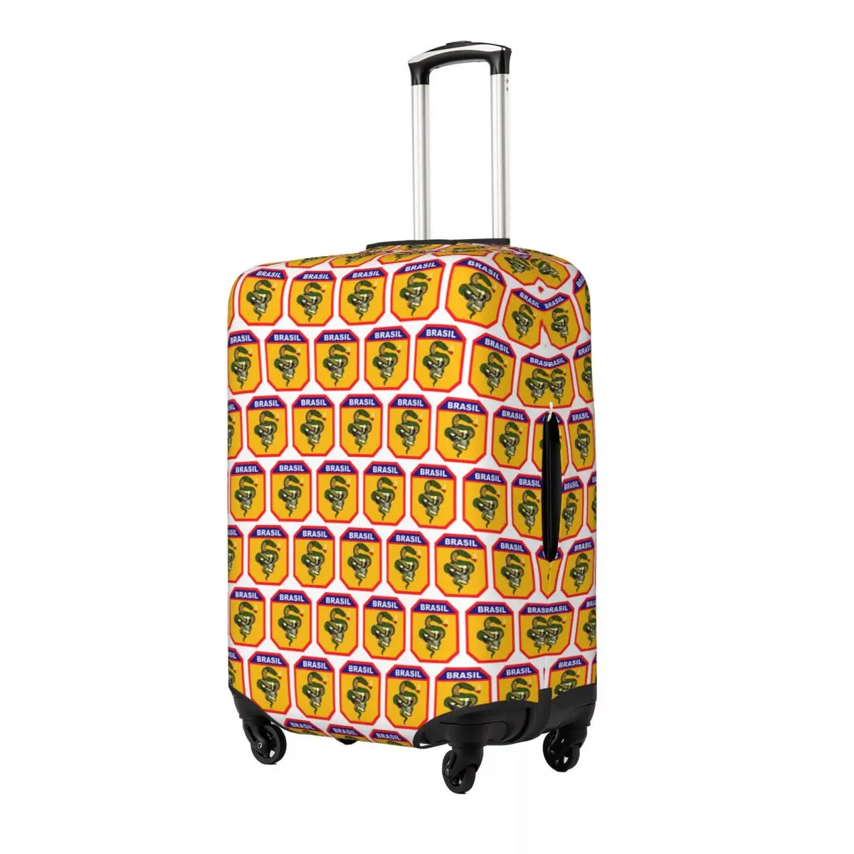The Smoking Snake Brazilian Expeditionary Force Pacht Suitcase Cover Protection Elastic Trip Luggage Protector Covers 18-32 Inch
The Smoking Snake Brazilian Expeditionary Force Pacht Suitcase Cover Protection Elastic Trip Luggage Protector Covers 18-32 Inch