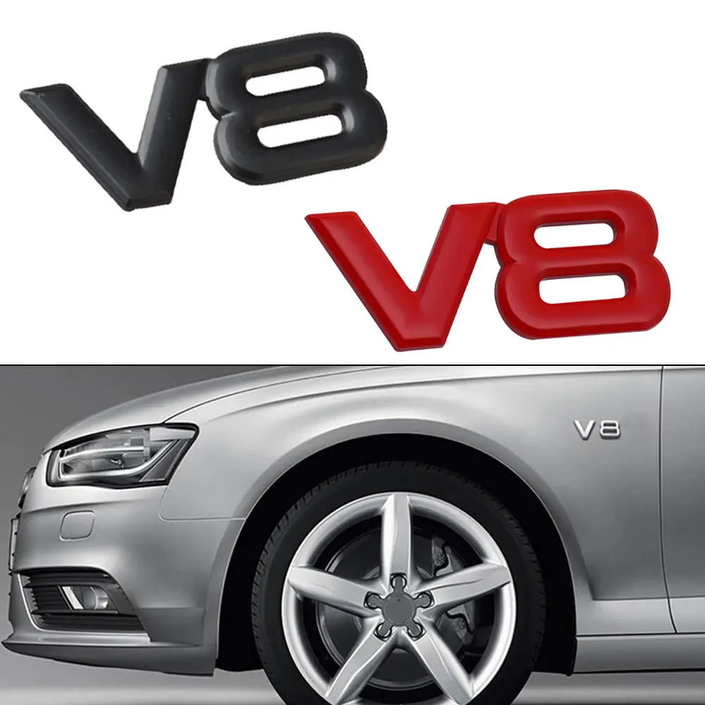 Car Engine Styling 3D Metal V8 Logo Decal Accessories Car Emblem Badge V8 Sticker for BMW Audi Volkswagen Ford Nissan Toyota 
Car Engine Styling 3D Metal V8 Logo Decal Accessories Car Emblem Badge V8 Sticker for BMW Audi Volkswagen Ford Nissan Toyota