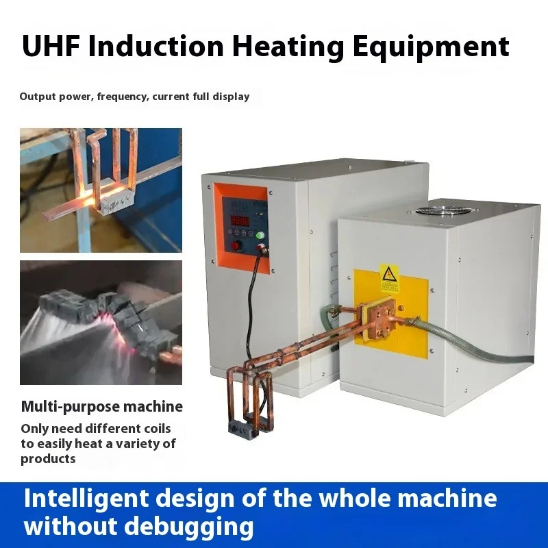 High Frequency Induction Heater with Chiller aluminum induction melting furnace Induction Heating System Heat Treating Equipmen
High Frequency Induction Heater with Chiller aluminum induction melting furnace Induction Heating System Heat Treating Equipmen