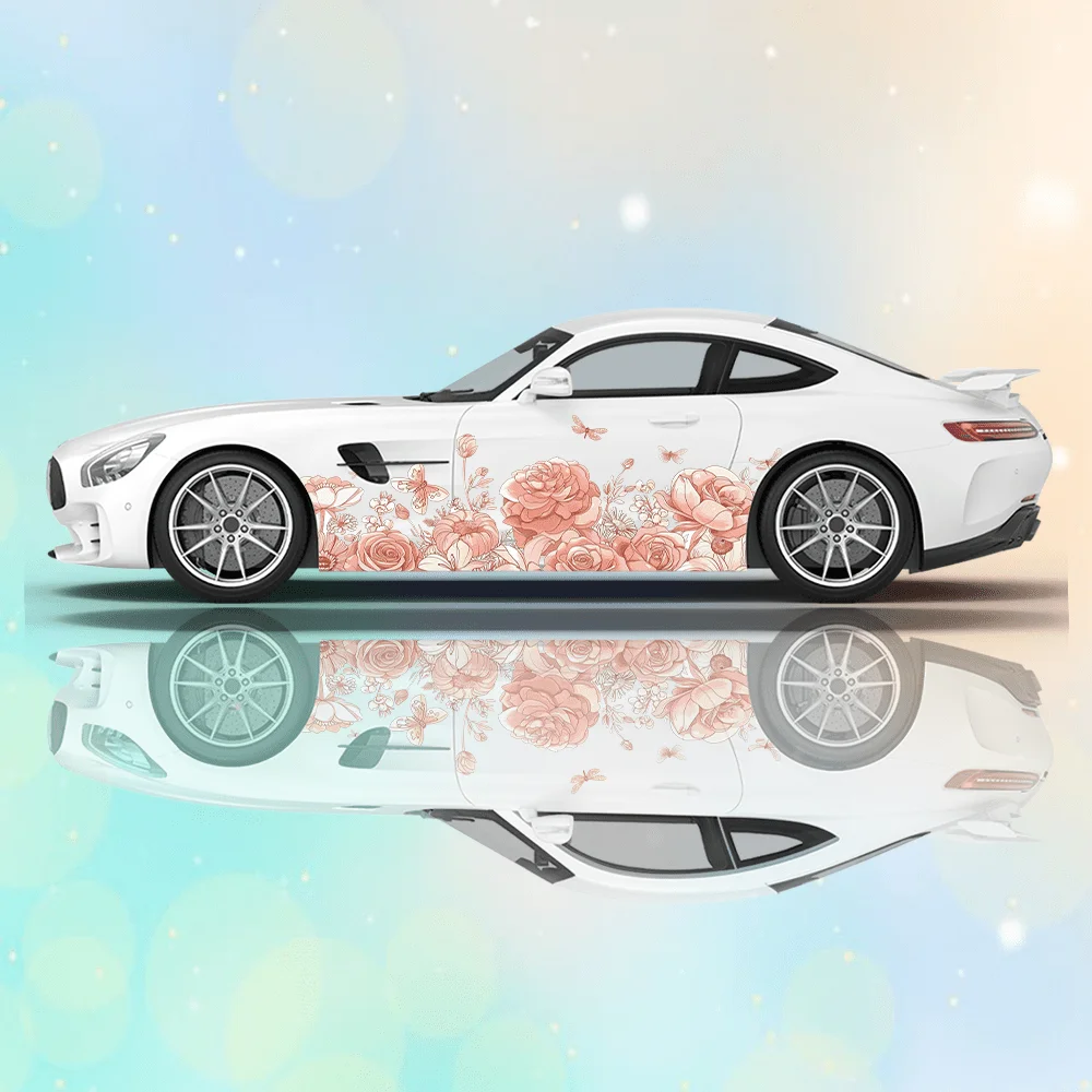 Purple Peony Butterfly Car Vinyl Wraps Decal Self-adhesive PVC Sticker Suitable for Trucks SUV Decoration Auto Accessories Gift
Purple Peony Butterfly Car Vinyl Wraps Decal Self-adhesive PVC Sticker Suitable for Trucks SUV Decoration Auto Accessories Gift