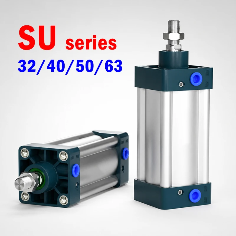 SU32/40/50/63mm Bore Inner Rod Double Action Air Cylinder Pistons Stroke 25-1000mm SU Series Pneumatic Cylinders
SU32/40/50/63mm Bore Inner Rod Double Action Air Cylinder Pistons Stroke 25-1000mm SU Series Pneumatic Cylinders