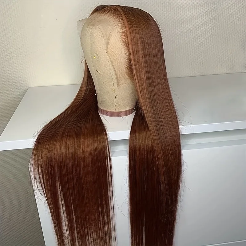 # 4 цветных парика из натуральных волос, 30 дюймов, 13x4, шоколадно-коричневый, идеально прямые, HD-парик с кружевной передней частью, парик с кружевным фронталом из натуральных волос, предварительно выщипанный
# 4 цветных парика из натуральных волос, 30 дюймов, 13x4, шоколадно-коричневый, идеально прямые, HD-парик с кружевной передней частью, парик с кружевным фронталом из натуральных волос, предварительно выщипанный