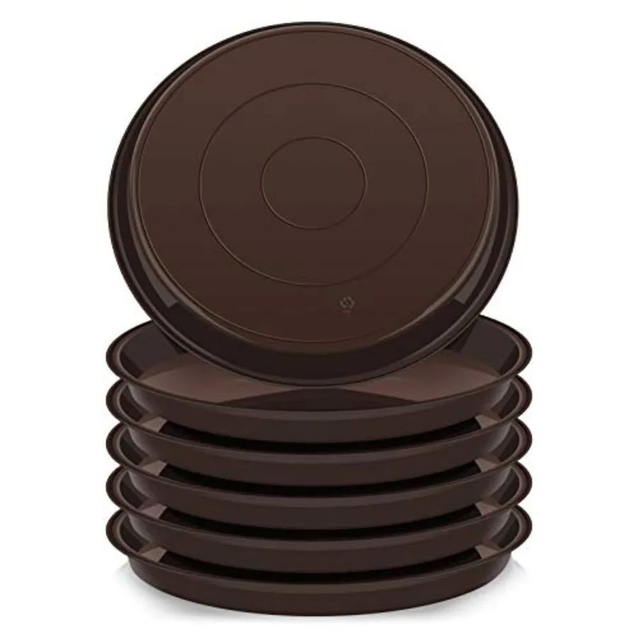 VUWEZ 6 Pack of 25 inch Plant Saucer, Plant Tray 20 Inch Round, Plant Saucers for Indoors, Plant Trays for Pots, Flower Pot Sau
VUWEZ 6 Pack of 25 inch Plant Saucer, Plant Tray 20 Inch Round, Plant Saucers for Indoors, Plant Trays for Pots, Flower Pot Sau