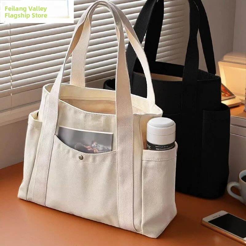 Large Capacity Canvas Tote Bag for Work Commuting High Aesthetic Value Versatile Student Book Single Shoulder Canvas Bag Hand...
Large Capacity Canvas Tote Bag for Work Commuting High Aesthetic Value Versatile Student Book Single Shoulder Canvas Bag Hand...