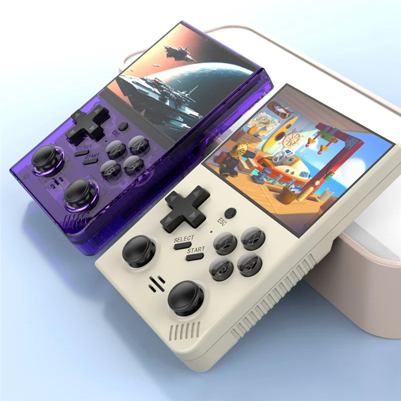AY14 -R35plus Retro Video Game Console 64G 10,000+ Games 3.5In IPS Screen Handheld Game Console Linux System For GBA PSP PS1
AY14 -R35plus Retro Video Game Console 64G 10,000+ Games 3.5In IPS Screen Handheld Game Console Linux System For GBA PSP PS1