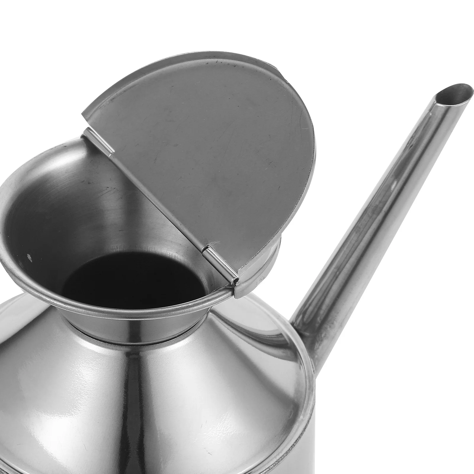 Stainless Steel Oil Kitchen Bottle Cooking Dispenser Vinegar Can Leakproof Sauce Container Storage High Temp Resistance Easy
Stainless Steel Oil Kitchen Bottle Cooking Dispenser Vinegar Can Leakproof Sauce Container Storage High Temp Resistance Easy