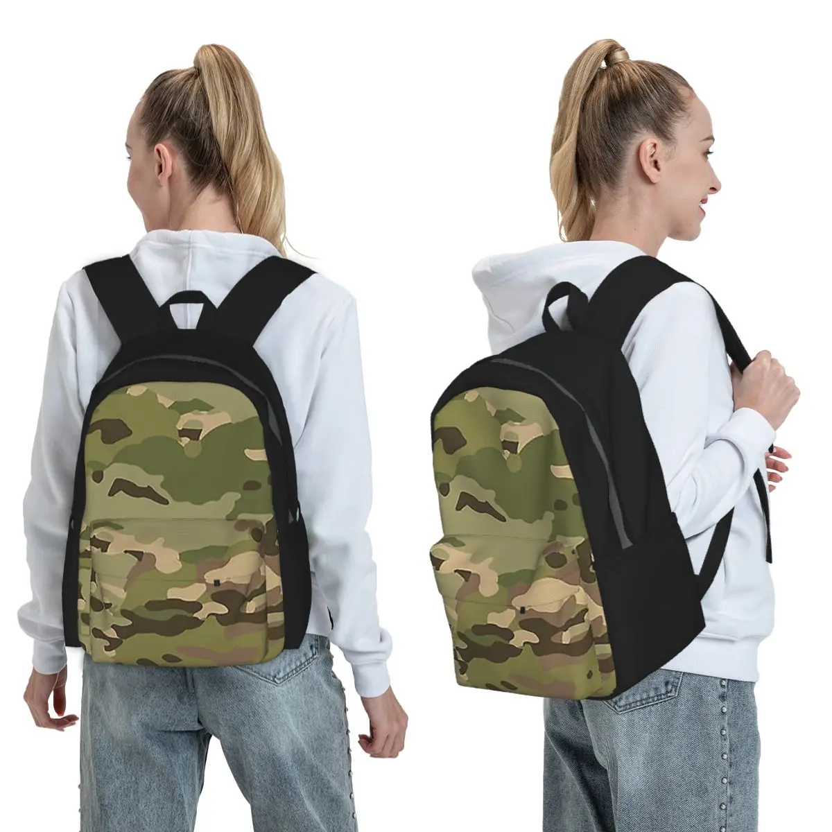 Woodland Hues Camo - MultiCam Camouflage Backpack Boys Girls BookBag Kids School Bag Computer Shoulder Bags for Men Women
Woodland Hues Camo - MultiCam Camouflage Backpack Boys Girls BookBag Kids School Bag Computer Shoulder Bags for Men Women